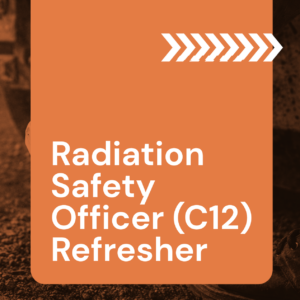 Radiation Safety Officer (RSO) Refresher - C12